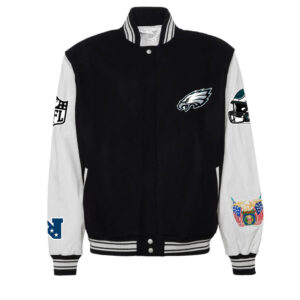 Philadelphia fans Jacket, nfl super bowl eagles Varsity Winter Coat – Eagles, Patriots