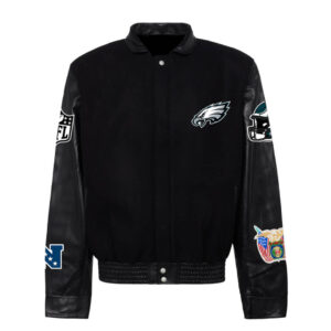 Philadelphia Eagles Fletcher Cox Varsity Jacket - Leather Jacketz