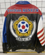 Vintage Taehan Minkuk 94 World Cup USA Leather Jacket