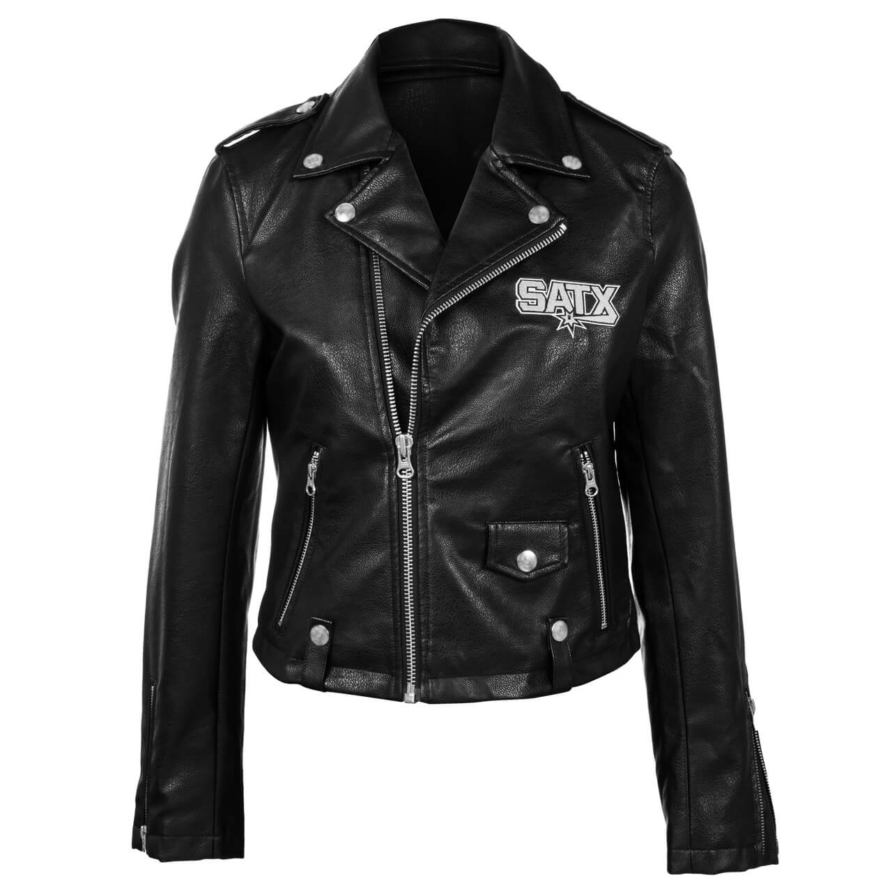 Spurs hot sale leather jacket