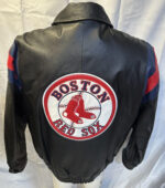 Vintage MLB Boston Red Sox Team Leather Jacket