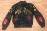 Vtg Evander Real Holyfield Deal Black Leather Jacket