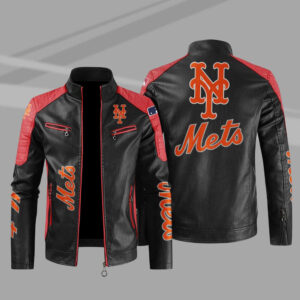 Maker of Jacket Sports Leagues Jackets MLB New York Mets Dominic Smith Satin