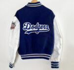 Vintage LA Dodgers Team Blue And White Varsity Jacket