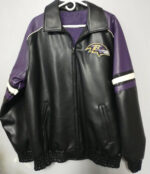 G-III Sports Baltimore Ravens NFL Team Leather Jacket