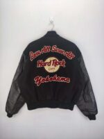 Hard Rock Cafe Yokohama Black Varsity Jacket