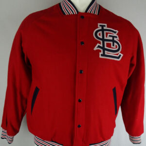 ST. LOUIS CARDINALS HOME TOWN WOOL VARSITY JACKET (RED / WHITE) – Pro  Standard