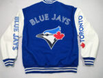 MLB Toronto Blue Jays Blue And White Varsity Jacket
