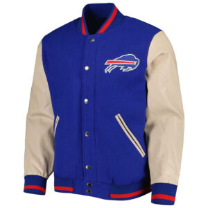 Vintage Buffalo Bills Satin Jacket Size XL - ShopperBoard