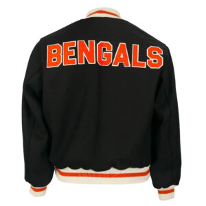 Black and Orange Cincinnati Bengals Hoodie - William Jacket