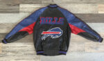 Vintage G-III Carl Banks NFL Buffalo Bills Leather Jacket