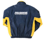 Vintage Jeff Hamilton LA Chargers Leather Jacket