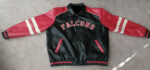 Vintage NFL Atlanta Falcons Football Leather Jacket