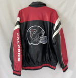 Vintage NFL Atlanta Falcons Team Leather Jacket