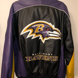 NFL Baltimore Ravens Pick & Roll Satin Jacket - Maker of Jacket