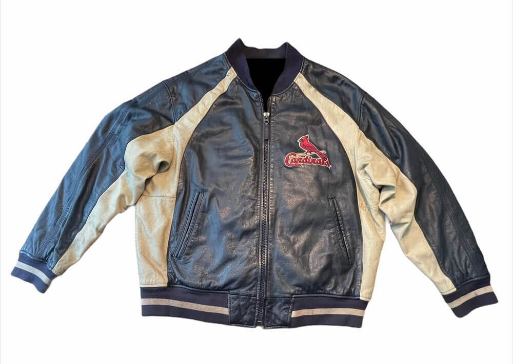 St. Louis Cardinals American Flag Eagle Leather Jacket - LIMITED EDITION