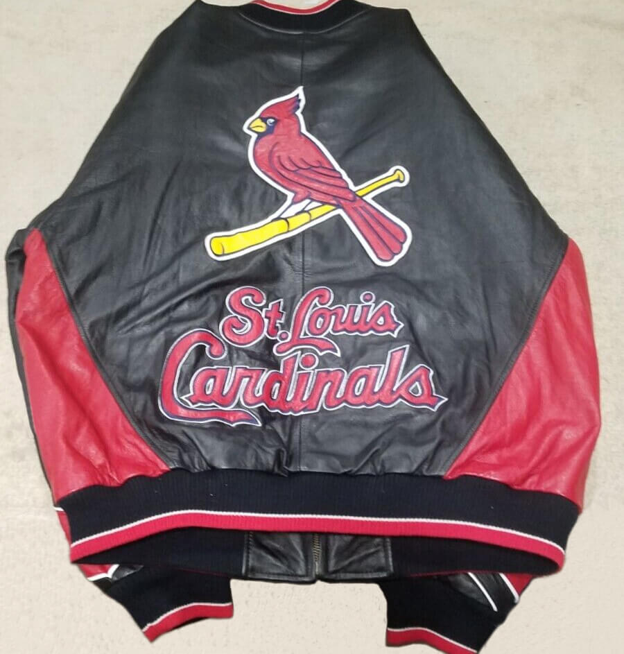 St. Louis Cardinals Leather bomber Jacket