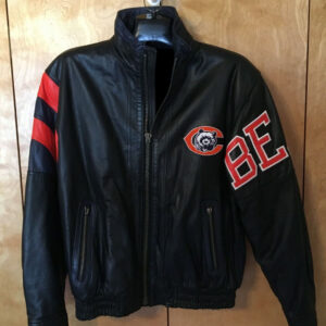 Vtg NFL Sports Chicago Bears Team Leather Jacket