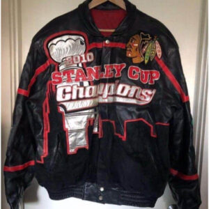 1994 New York City NHL All Star Game Leather Jacket - Maker of Jacket