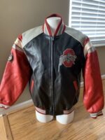 Ohio State Buckeyes Est 1870 Leather Jacket