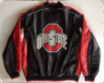 Ohio State Buckeyes GIII Vintage Leather Jacket
