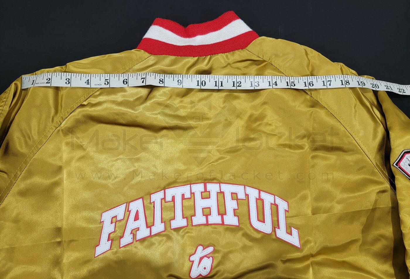 SF 49ers Faithful To The Bay Jacket Size Men's XL - Maker of Jacket