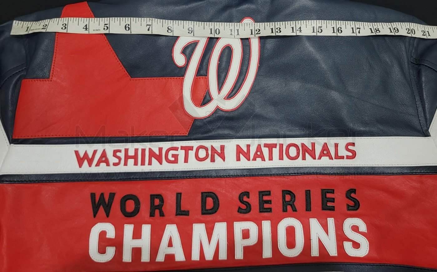 Maker of Jacket Clearance Sale Washington Nationals World Series Size Men's XL