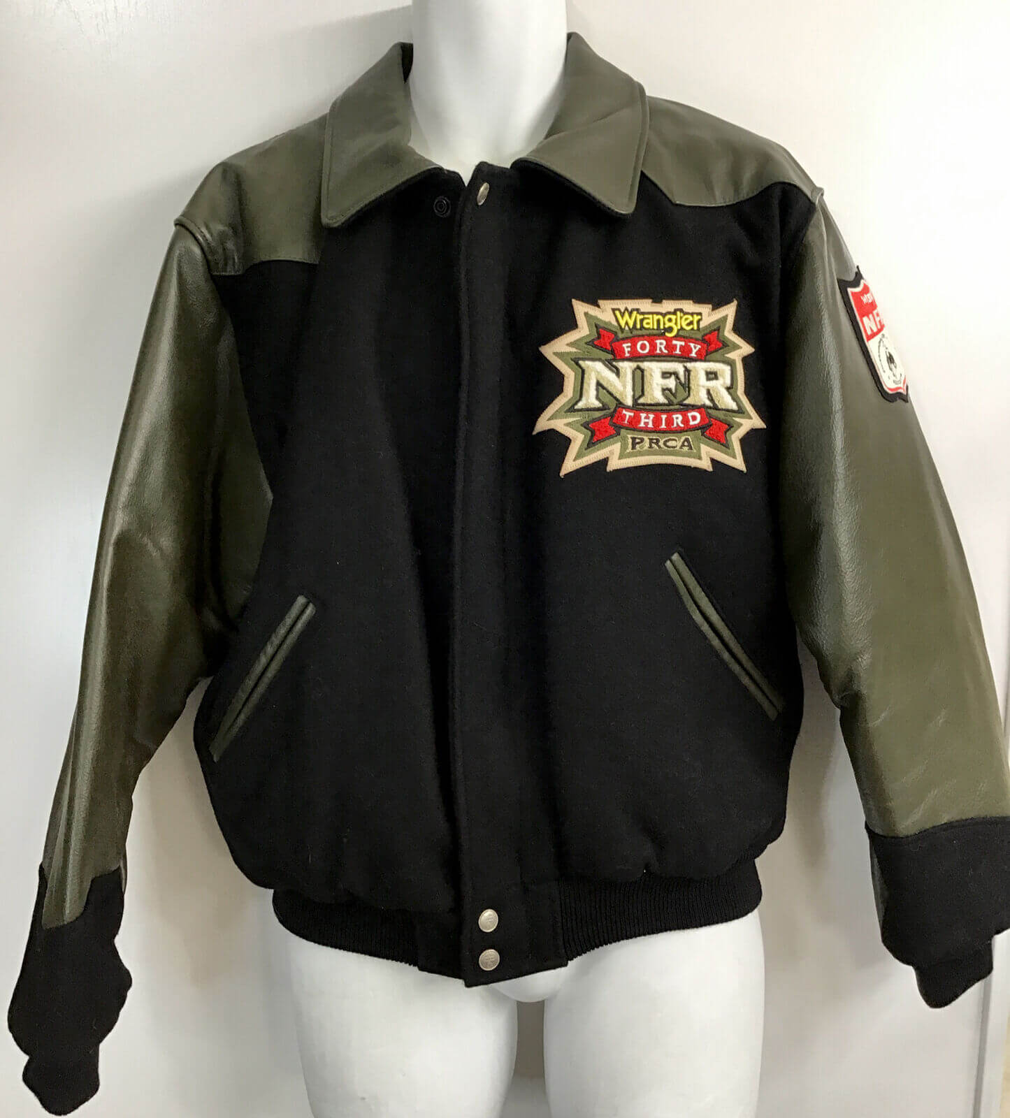 2001 Wool & Leather Letterman Jacket