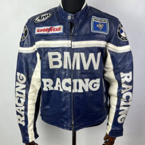 BMW Power Motorcycle Racing Leather Jacket