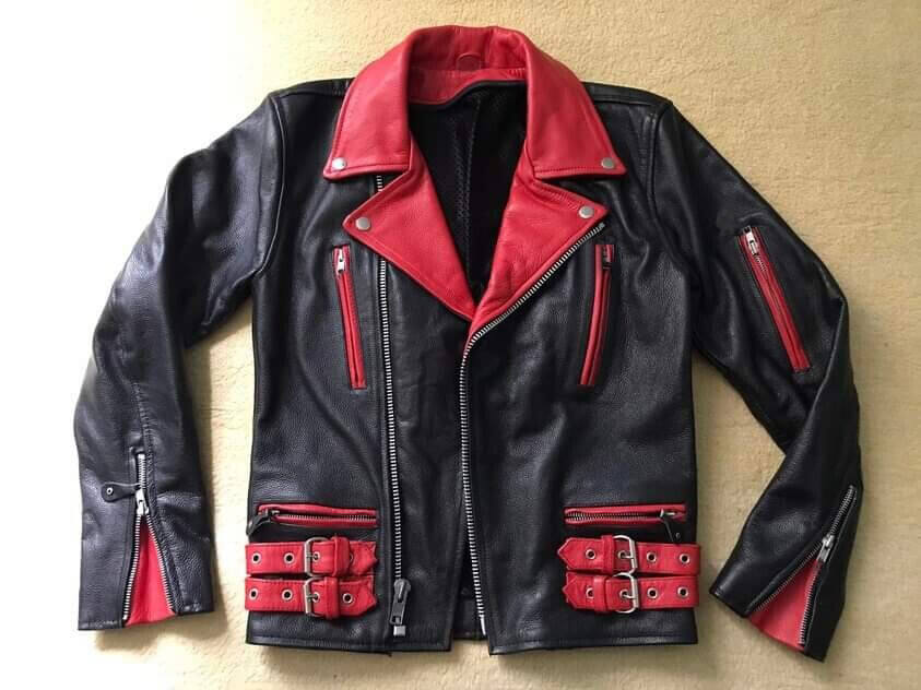 Vintage red leather jacket  Red leather jacket outfit, Red jacket outfit,  Fashion outfits