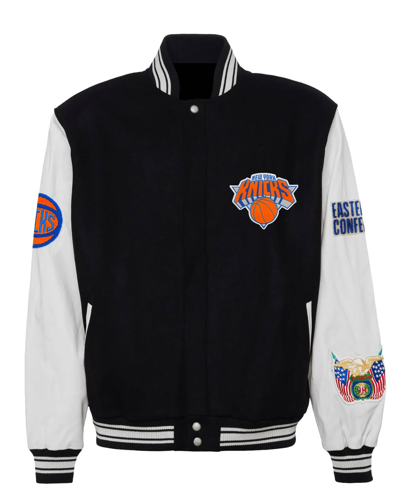 MLB ALL STAR 2023 RIB WOOL VARSITY JACKET (MIDNIGHT NAVY/WHITE)