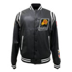 Black White Phoenix Suns NBA Varsity Jacket - Maker of Jacket