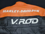 Harley Davidson V Rod Motorcycle Leather Jacket