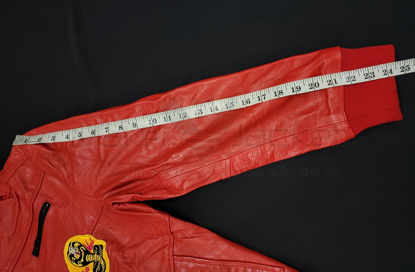 Karate Kid Cobra Kai Jacket  Cobra Kai Red Bomber Jacket for Sale