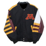 Minnesota Gophers Jeff Hamilton NCAA Leather Jacket