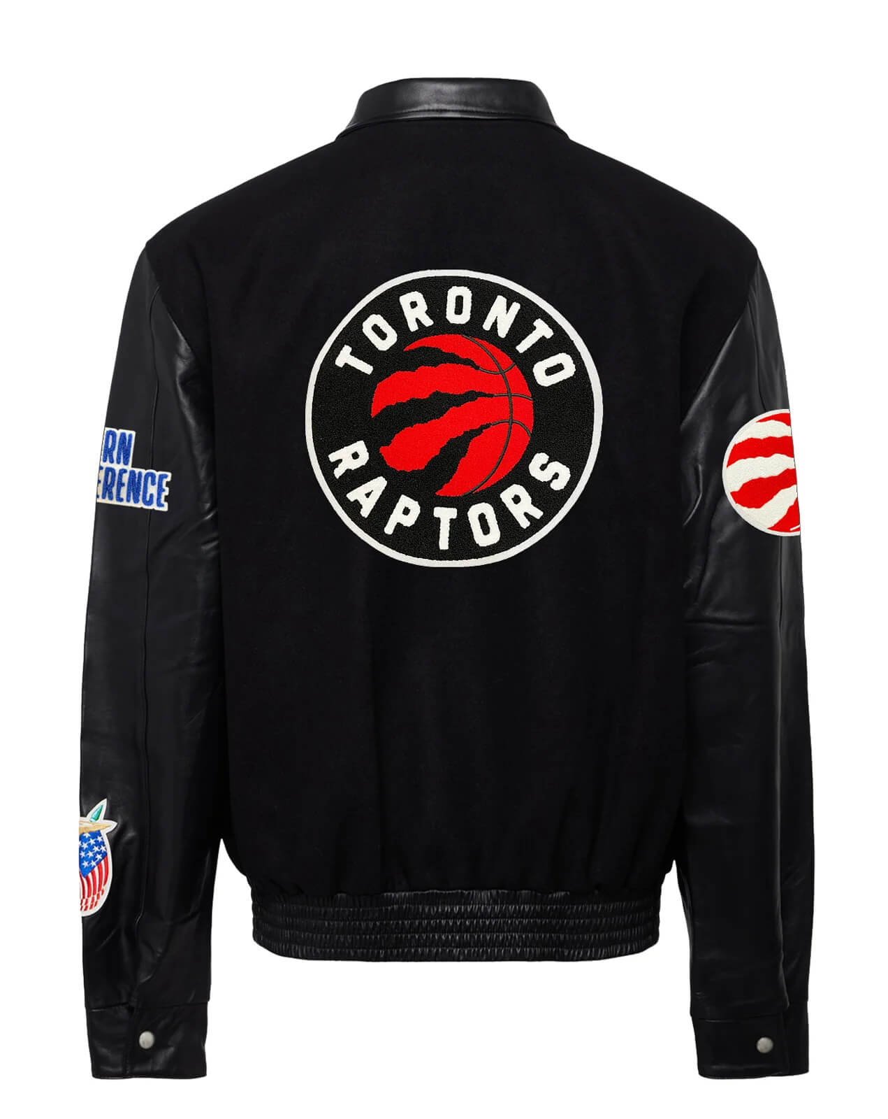 Maker of Jacket Sports Leagues Jackets NBA Teams Vintage Toronto Raptors Letterman Varsity