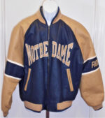 Notre Dame Fightin' Irish Leather Jacket
