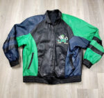 Notre Dame Fighting Irish Throwback Leather Jacket