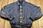 Vintage-Michigan-Wolverines-Navy-Blue-Leather-Jacket