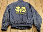 Vintage-Michigan-Wolverines-Navy-Blue-Leather-Jacket