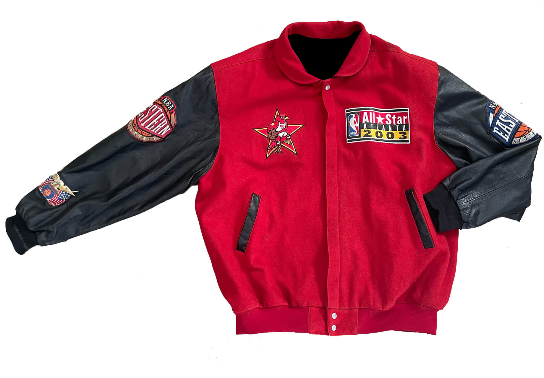 Basketball Club Atlanta Braves Varsity Bomber Jacket