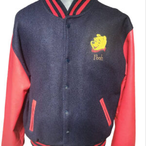 Winnie-the-Pooh-Blue-And-Red-Varsity-Jacket