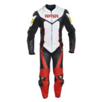 Ferrari-SJ-Motorcycle-Black-And-White-Leather-Suit