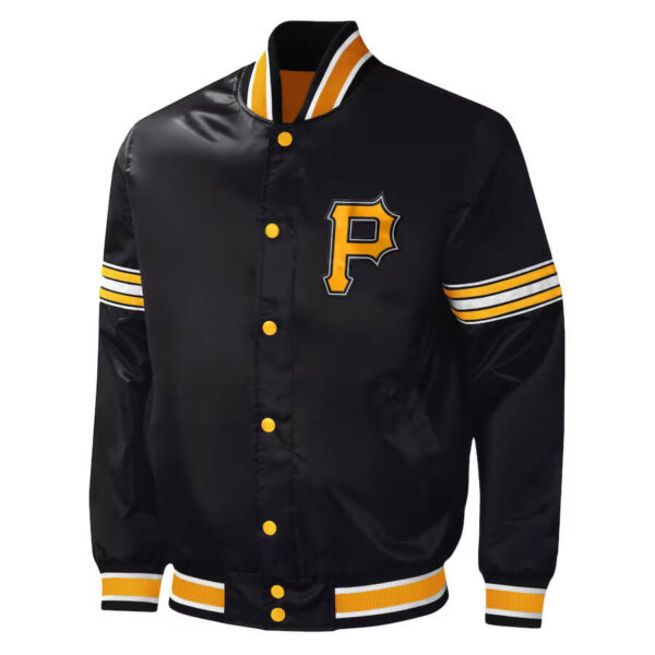 MLB-Pittsburgh-Pirates-Midfield-Full-Snap-Satin-Jacket