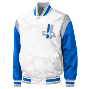 Calvin Johnson Detroit Lions Varsity Jacket