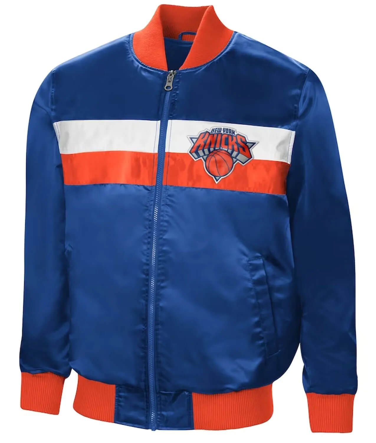 New York Knicks The Ambassador Satin Jacket - Maker of Jacket