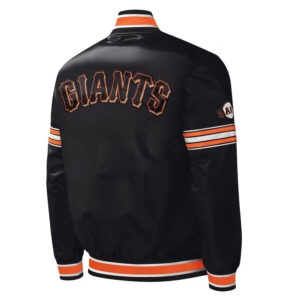 San Francisco Giants Midfield Full-Snap Satin Jacket