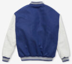 Canberra Raiders NRL 2023 Blue White Varsity Jacket