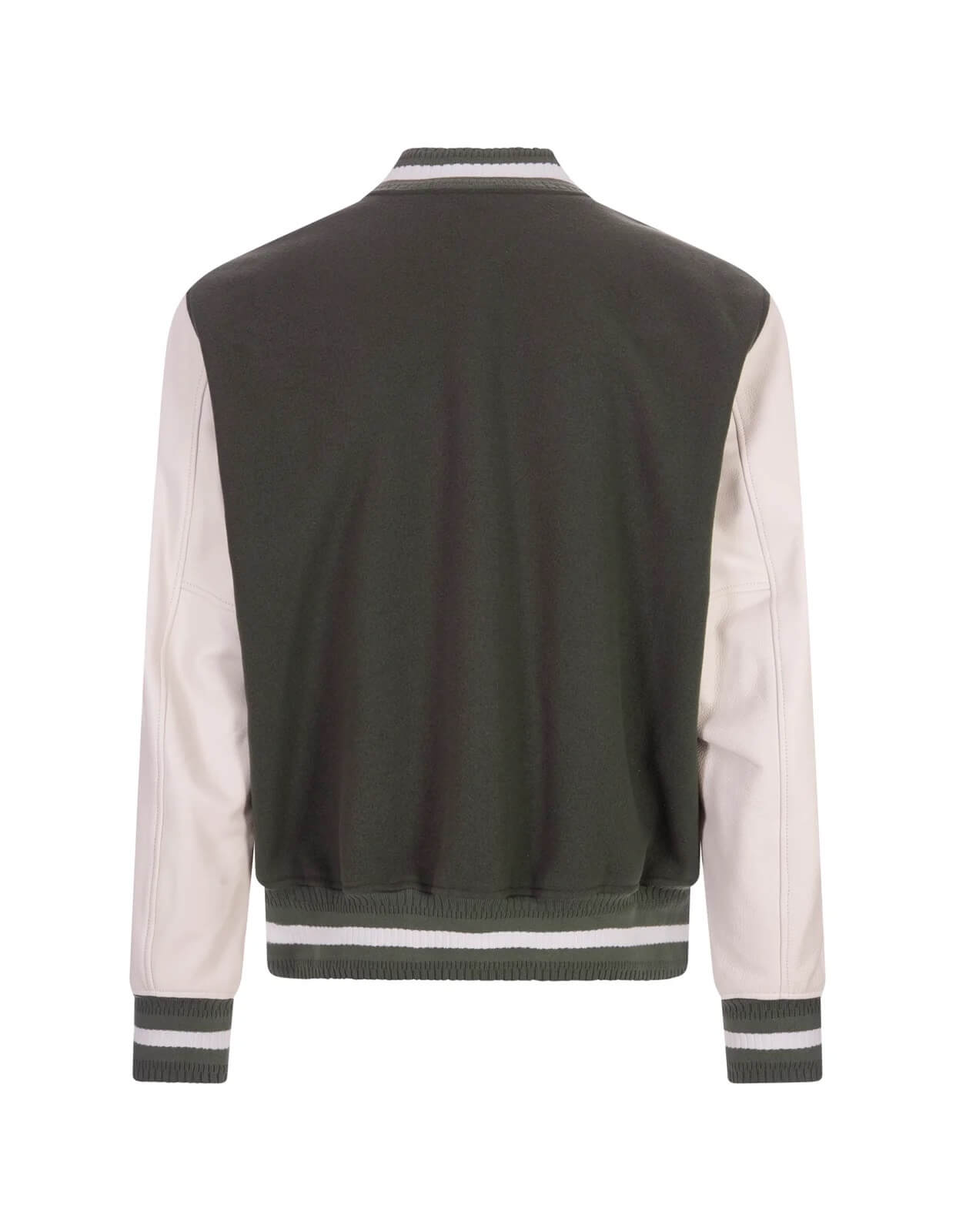 Givenchy Red & White Varsity Bomber Jacket