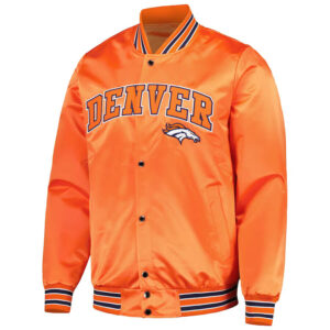 Denver Broncos 80's Royal Blue Bomber Jacket